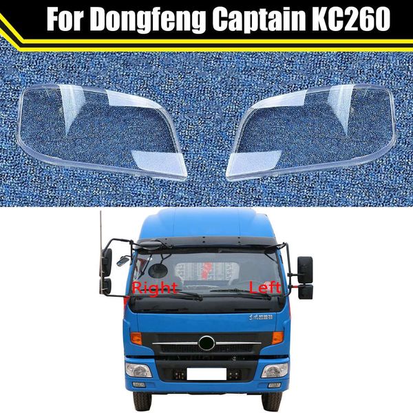 Capas de faro de carcasa automática para Dongfeng Captain KC260 CAR F alterna Cubierta de la lámpara de tapa de lámpara Lámpara de lámpara de luz