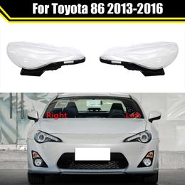 Couvercle de lentille de phare avant de voiture, couvercle de lampe frontale, coque en verre, pour Toyota 86 2013 – 2016
