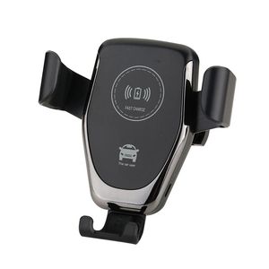 Chargeur de voiture sans fil rapide 3 en 1 à serrage automatique 15W, avec support pour téléphones portables, support pour téléphone Portable