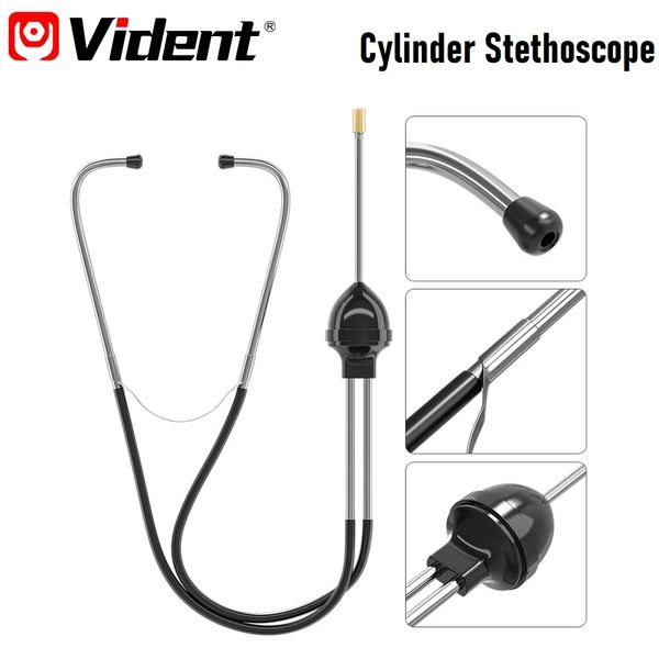 Outil de réparation de stéthoscope de cylindre automatique mécanique stéthoscope bloc moteur de voiture Diagnostic outil auditif automobile