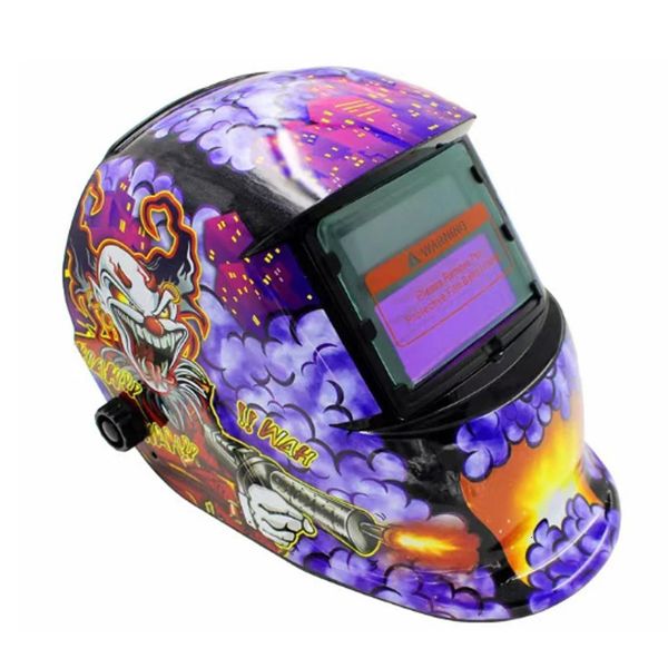 Casqueur d'obscurcissement automatique Range réglable MIG MMA Mas de soudage électrique Casques de soudage Caps de soudage pour la machine de soudage Professionnel 240423