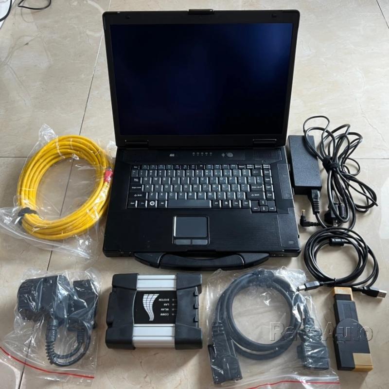 Auto Diagnostic Tool Icom Next A2 B C For With 1TB HDD Or SSD Expert Mode In Laptop CF52 Ready To Work