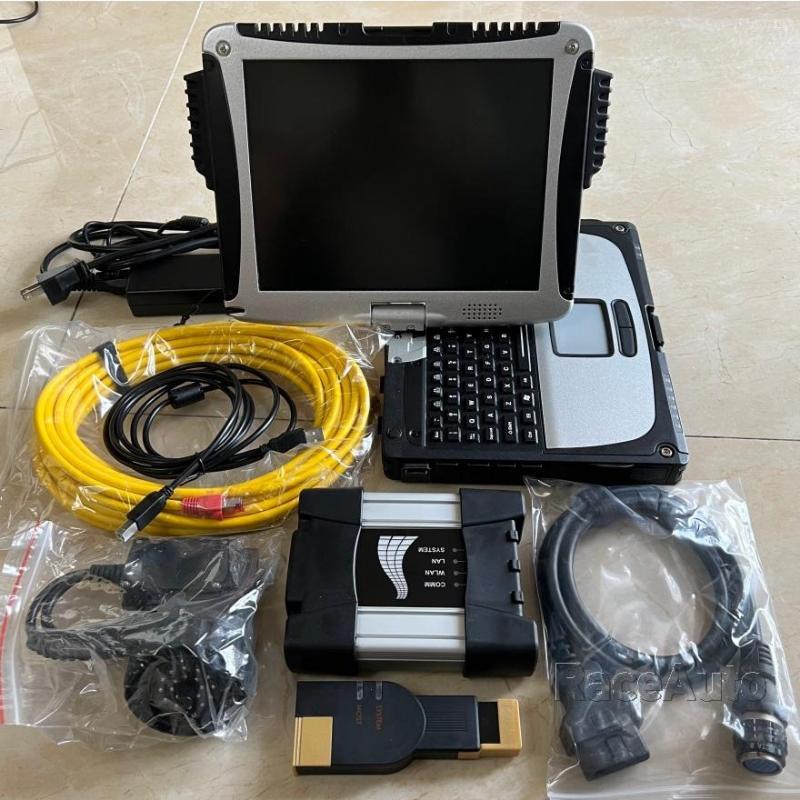 Automatyczne narzędzie diagnostyczne ICOM Dalej z 1 TB HDD lub SSD Tryb ekspertów na temat komputerów laptopowych CF-19 CF19 4G
