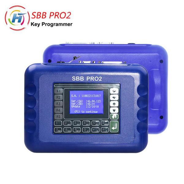 Outils de diagnostic automatique Immobilisateur V48 99 SBB Pro2 OBD Programmeur de clé de voiture Multi Langauge Véhicule Tool250l