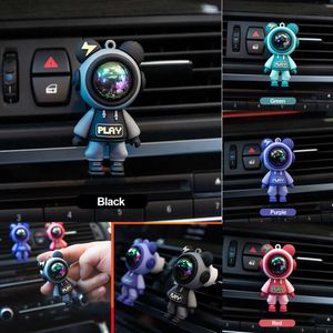 Auto Electronics Car Air Outlet Perfume Clip Cartoon Astronaut Air Freshener Conditioning Air Outlet Aromatherapy Car Interior Decoration