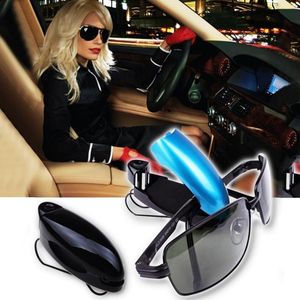 Sujetador automático, soporte para gafas de coche, visera para vehículo, gafas de sol, gafas de negocios, tarjeta bancaria, soporte para billetes, soporte de Clip