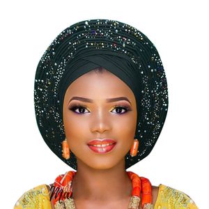 Auto gele aso oke headtie para aso ebi listo para usar headtie gele LJ201026