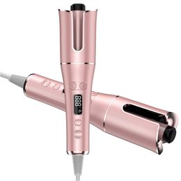 Auto Hair Curler Auto Afsluiting Krulijzer met grote roterende temputuur Timing snel verwarming krultang Curling Iron