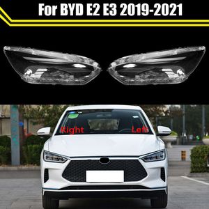 Auto Head Lamp Licht Case Voor Byd E2 E3 2019 2020 2021 Auto Koplamp Lens Cover Lampenkap Glas Lampcover Caps koplamp Shell