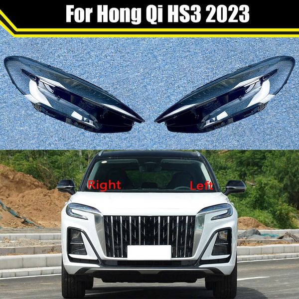 Auto lampe frontale Écoute de lampe pour Hong Qi HS3 2023 Car Front de tête de la lampe de tête de la lampe