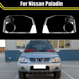 Capuchons de phares automobiles pour Nissan Paladin, remplacement de voiture, abat-jour Transparent, couvercle de phare avant, coque de lentille en verre