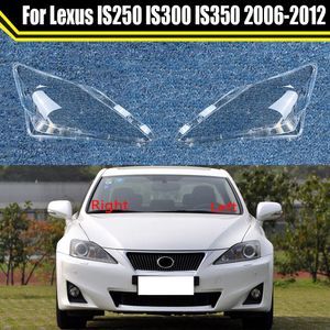 Coque de phare automatique pour Lexus IS250 IS300 IS350 2006 – 2012, couvercle de lentille de phare avant de voiture, abat-jour en verre