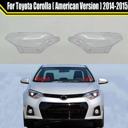 Auto Koplamp Shell voor Toyota Corolla (Amerikaanse Versie) 2014 2015 Auto Koplamp Lens Cover Lampenkap Glas Lampcover Caps