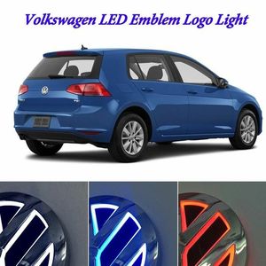 Auto Verlichte 5D LED Auto Staart Logo Licht Badge Embleem Lampen Voor Volkswagen VW GOLF Bora CC MAGOTAN Tiguan scirocco 4D282k