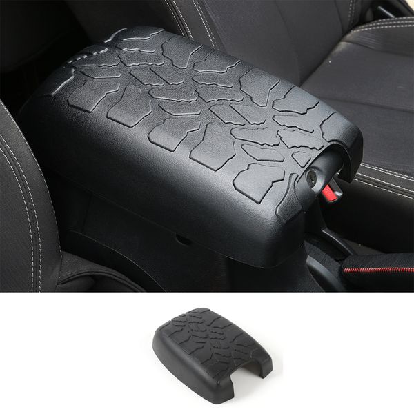 Auto Styling Reifen Lauffläche Armlehne Gummi Weiche Matte Armlehne Kissen Innen Zubehör Fit Für Jeep Wrangler 2007-2016