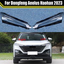 Coque transparente de lampe de lampe automatique pour Dongfeng Aeolus Haohan 2023 Couverture de phare avant de voiture