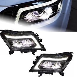 Assemblage de lumière automatique pour Nissan Navara NP300 20 15-20 20 lampes de voiture LED Lights Daytime Films Dynamic Signals