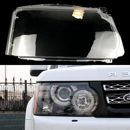 Auto -lichtkappen voor Land Rover Range Rover Sport 2010 2011 2012 2013 Autoproplamp Cover transparante lampenkapglaslens shell