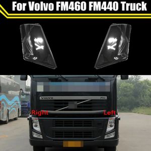 Capuchons d'éclairage automatiques pour Volvo FM460 FM440 camion couvercle de phare avant de voiture couvercle de lampe abat-jour Transparent coque de lampe étui à lentille en verre