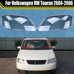 Auto-lichtlamp voor Volkswagen VW Touran 2004-2006 Auto-koplampdeksel Lens Glazen schaal Koplamp Transparante lampenkap