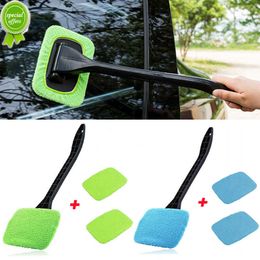 Auto limpeza ferramenta de lavagem com longo punho da janela do carro cleaner kit de lavagem pra-brisas limpador de microfibra limpador escova de limpeza