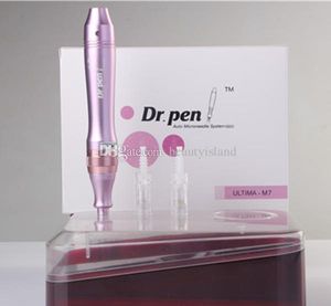 Auto Microneedling Derma Roller Pen Oplaadbare Dr. Pen Elektrische Derma Stempel Pen Verstelbare Lengte 0,25-2.5mm 5 Snelheden voor Anti Aging