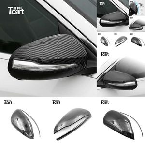 Auto Partes Material ABS Fibra de carbono Fibra retrovisor cubiertas de espejo para Mercedes Benz EQC 2018 2019 2020 Accesorios
