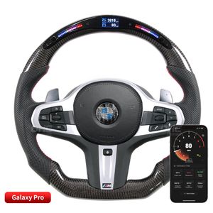 Piezas de automóvil Rueda motriz Pantalla de carrera Volantes LED compatibles para BMW G15 F40 G20 G30 G01 G11 G05 8 1 3 5 X3 7 X5 Serie Accesorios para automóviles