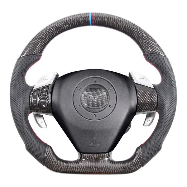 Ruedas motrices del sistema de dirección de las piezas de automóvil para el volante de la fibra de carbono de Mazda RX8 LED