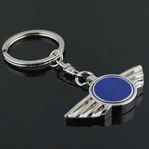 Porte-clés de voiture en alliage, pendentif automatique, porte-clés de voiture, 4 couleurs, en métal, MiniWing Automobile