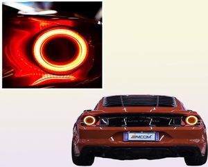 Lampe arrière automatique pour le feu arrière à LED Mustang 1521 Ford GT Style Car Taillights Tourn Signal Fog Frein Daytime Film Lights7513942