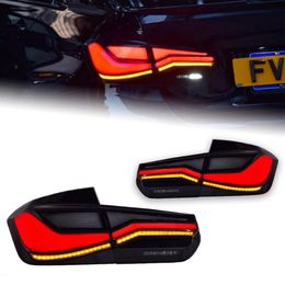 Feux arrière automatiques pour BMW F30 LED feu arrière 2013-20 18 F35 F80 3D lampe arrière 318i 320i 325i 330i 335i feu de freinage de voiture
