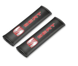 Funda de cinturón de seguridad para coche, funda de estilo de coche para Seat Leon FR + Ibiza Altea, estilo de coche de fórmula, accesorios de carreras acc auto