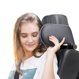 Auto Seat Head Neck Headrest Travel Rest Pillow Cushion Support Solutionu-vormige autokussens voor kinderen Volwassenen