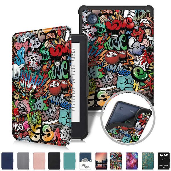 Couverture intelligente de veille automatique pour Kobo Clara 2E 2022 étui 6 pouces étui en cuir magnétique intelligent pour Kobo Clara 2e N506 Funda HKD230809