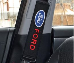 Coussinets de couverture de ceinture de sécurité de voiture, accessoires automobiles pour Ford focus 2 3 fiesta kuga mondeo ecosport mk2