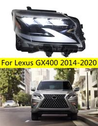 Luci a LED per lo styling automatico per Lexus GX400 2014-20 20 GX460 Fari abbaglianti diurni Fari dinamici Indicatori di direzione