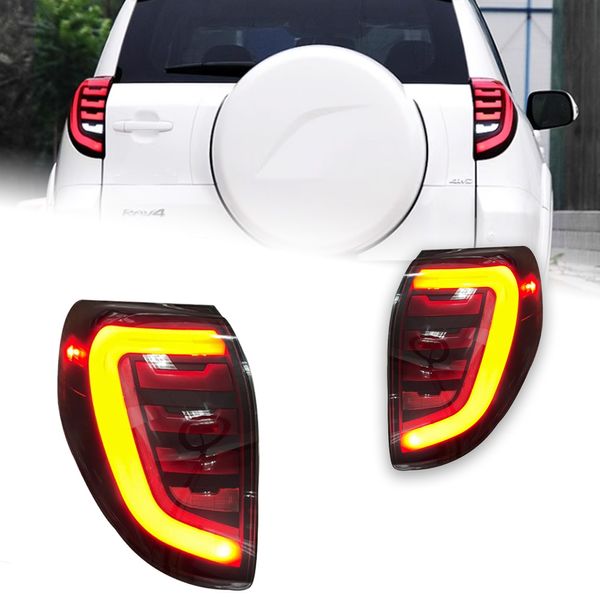 Mise à niveau automatique de l'assemblage du feu arrière pour l'assemblage de voiture Toyota RAV4 2009-2012 LED feux arrière de clignotant de conduite