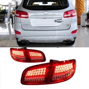 Feu arrière automatique pour Hyundai Santa Fe 2006-2012 feux de circulation LED clignotant frein voiture modifié lampe arrière