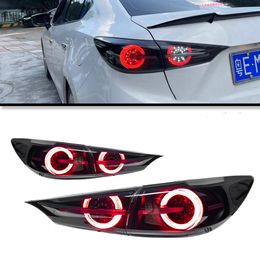 Feux arrière automatique pour Mazda 3 LED TailLight 2014-20 19 Axela Styling LED Running Lights Lampe de signal séquentiel