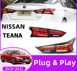 Feux arrière automatiques pour Nissan TEANA 20 19-20 21 feu arrière LED feu de freinage arrière clignotant feu antibrouillard accessoires