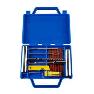 Autobandenreparatieset Lekke reparatiegereedschap Autobusje Motorfiets Noodgevallen Heavy Duty Tubeless bandenreparatieset Klinknagelgereedschapset