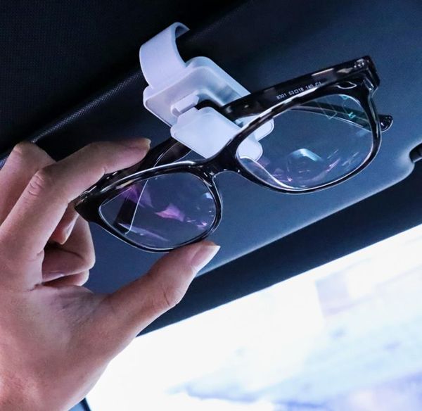 Support de lunettes de soleil mentale pour véhicule automobile, support de lunettes, pince à Clip, accessoire de voiture