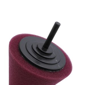Éponge de polissage automatique Auto-rouleau de polissage de voiture de polissage à gratter un tampon de tampon de voiture de voiture utilisé pour une perceuse électrique pour les soins de moyeu de pneu de voiture