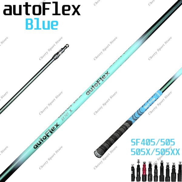 Manche de golf Autoflex Driver, manche de club en graphite de couleur bleu, manchon et poignée d'assemblage gratuits, nouveau, Flex SF505xx, SF505, SF505x,SF405