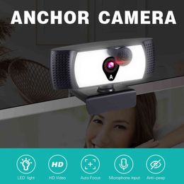 Autofocus Webcam Sailvde 4K Microfoon Network USB 1080P HD Live Broadcast 2K Driver-laptop Computer Web Cam Camera