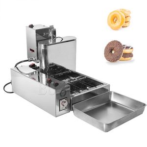 Automático 4 filas Donut Machine Donuts Maker Donut Fryer Commercial 2000w