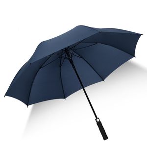 Automatische zakelijke golfparaplu 8-bone windbestendige paraplu-frame EVA-materiaal 27-inch lange handdoor paraplu