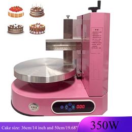 Machine automatique d'épandage de crème de gâteau d'anniversaire, Machine de remplissage de revêtement de crème de plâtrage de gâteaux