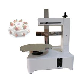Automatische verjaardagstaart spreidingsmachine ronde cake gladde machine crème decoratie spreider